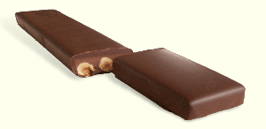Barretta ripiena cioccolato
